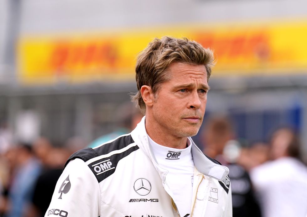 Brad Pitt impresses grid stars with skills in racing blockbuster F1
