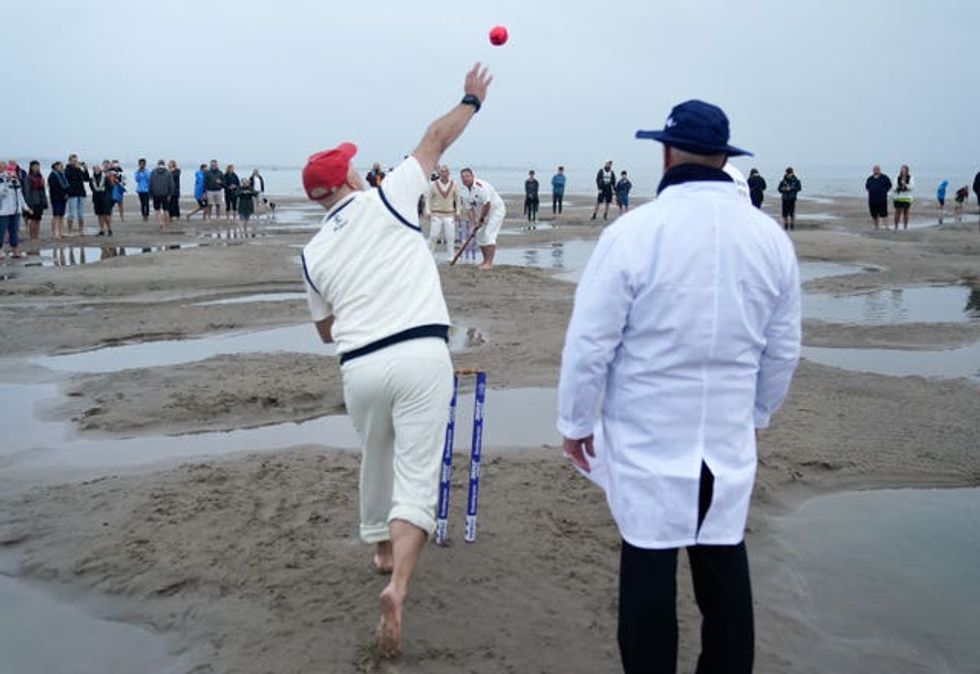Bramble Bank cricket match