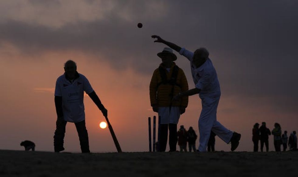 Bramble Bank cricket match