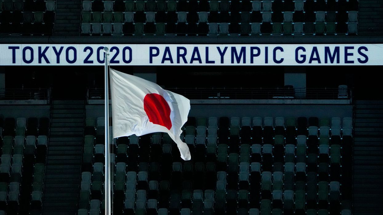 Brazil beat hosts Japan 4-0 in their Group A five-a-side football fixture at the Tokyo Paralympics (Eugene Hoshiko/AP)