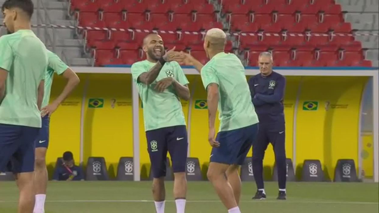 Brazil team at the centre of World Cup controversy after manhandling a cat