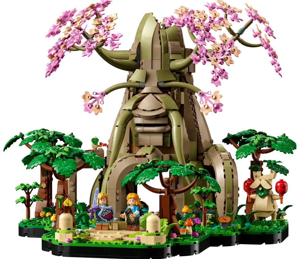 300 The Legend of Zelda Great Deku Tree LEGO revealed indy100