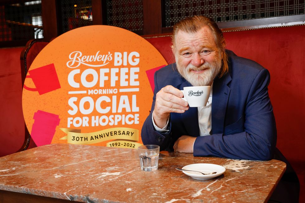 Hollywood’s Brendan Gleeson backs coffee morning for ‘life-affirming’ hospices