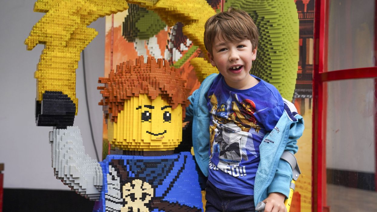 <p>Brett family visit to Legoland</p>