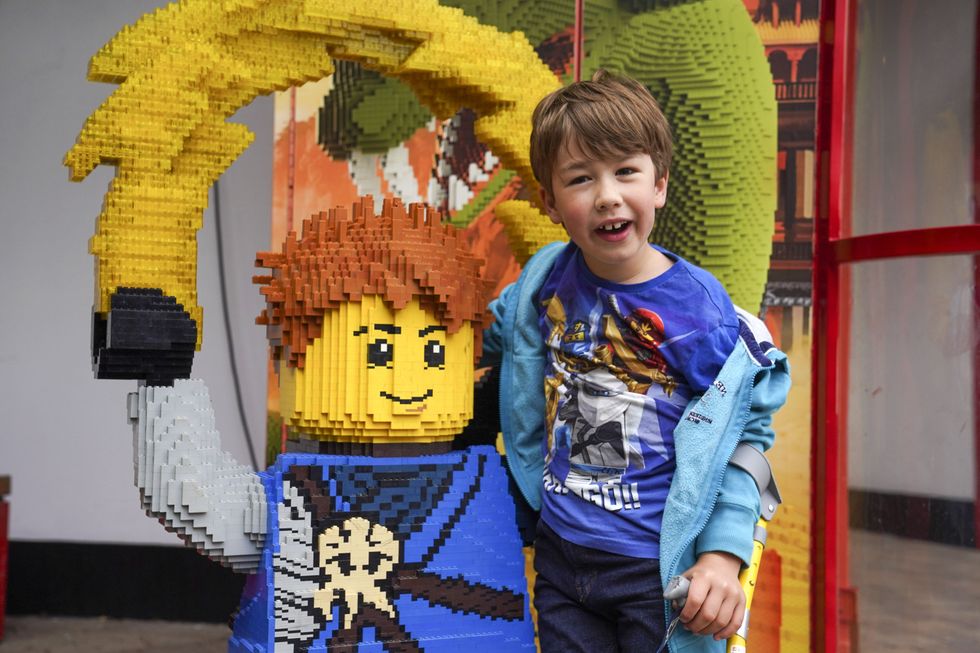 <p>Brett family visit to Legoland</p>