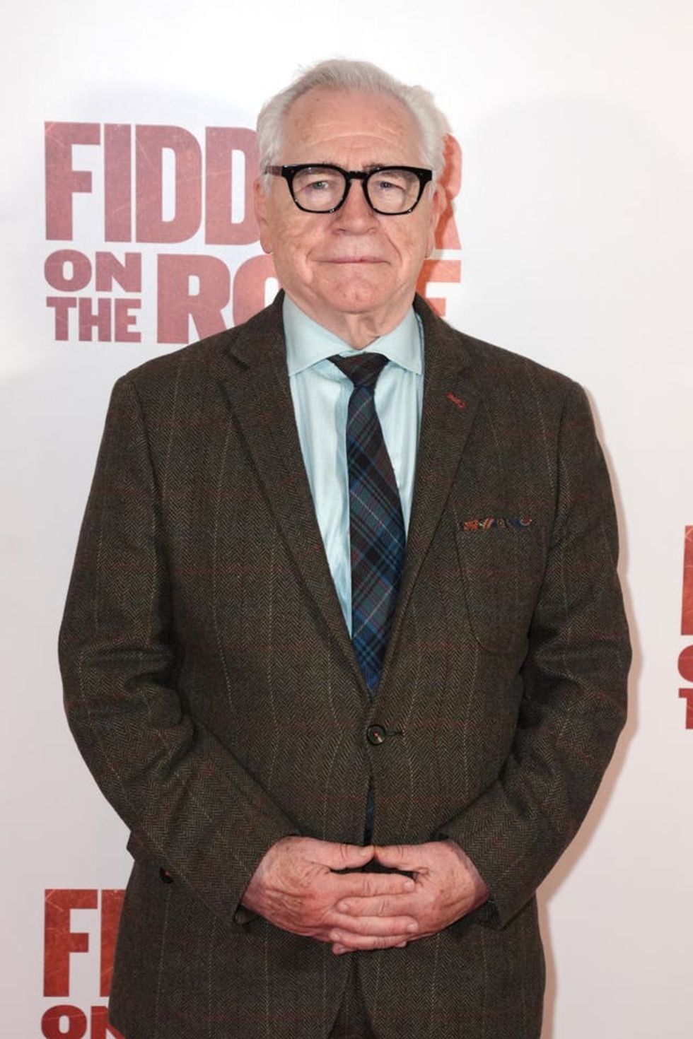 Brian Cox at the Fiddler on the Roof press night in London