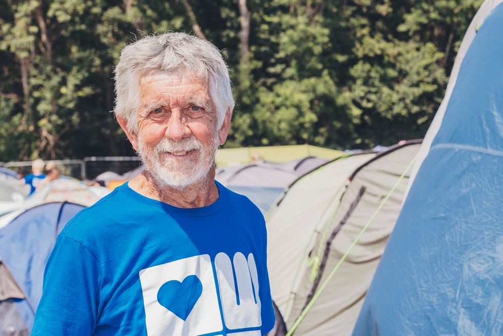 WaterAid volunteer says he lent a hand to Glastonbury’s original Pyramid Stage