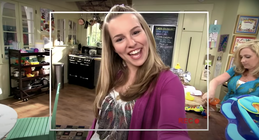 Bridgit Mendler on the Disney Channel sitcom Good Luck Charlie