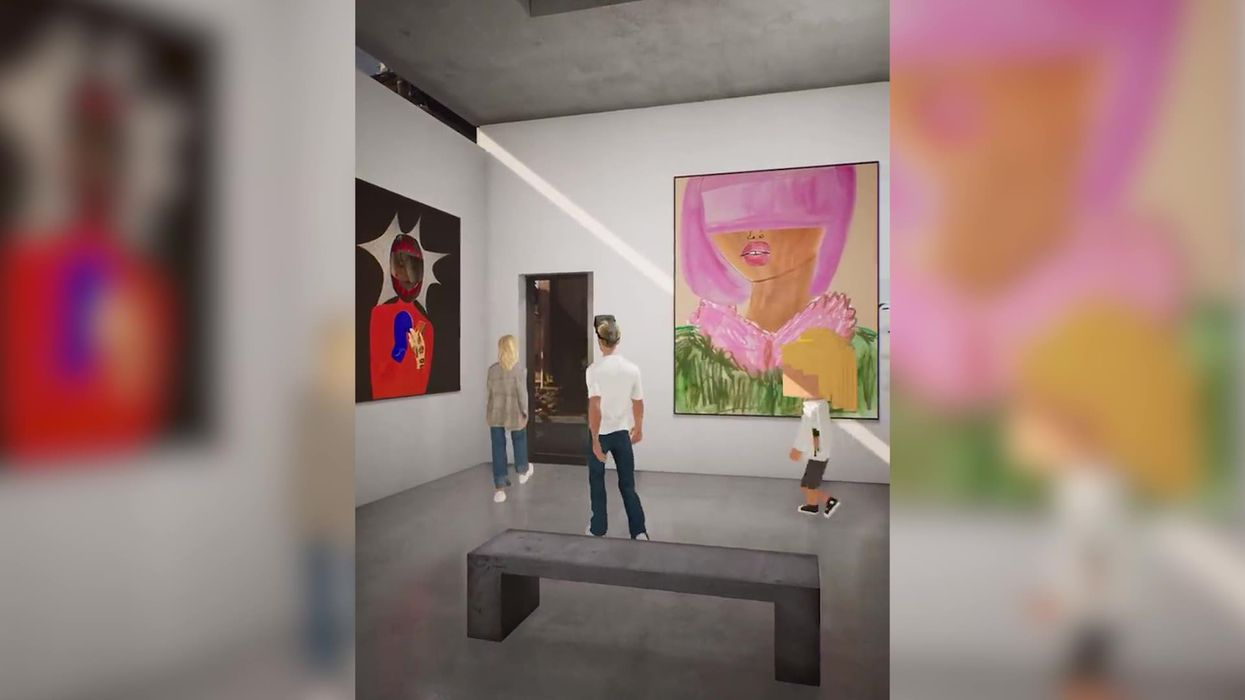 Brie Larson shows off new art gallery in the Metaverse