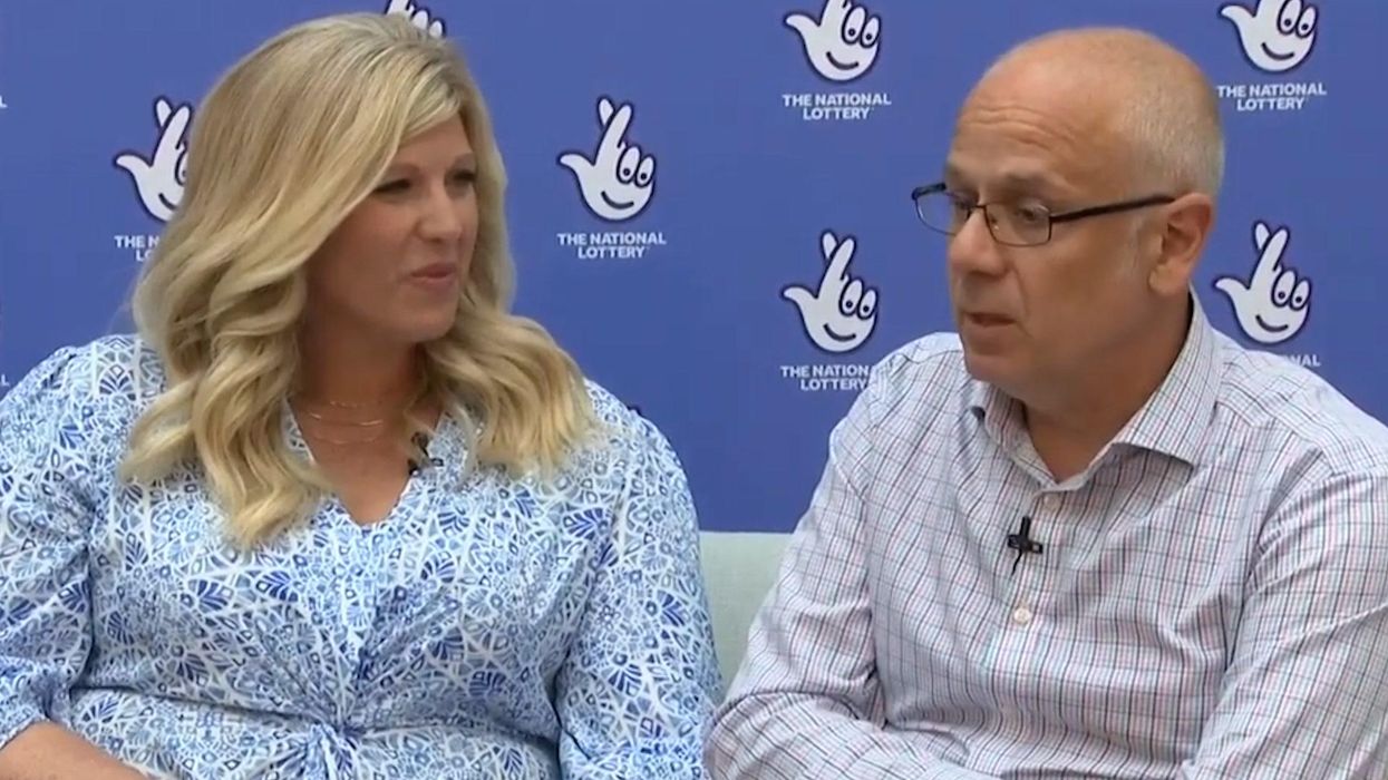 Britain's biggest-ever lottery winner jokes 'my luck is pretty terrible'
