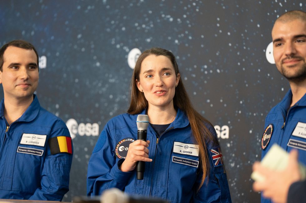 Astronaut Rosemary Coogan on overcoming the temptation to ‘swim’ in microgravity