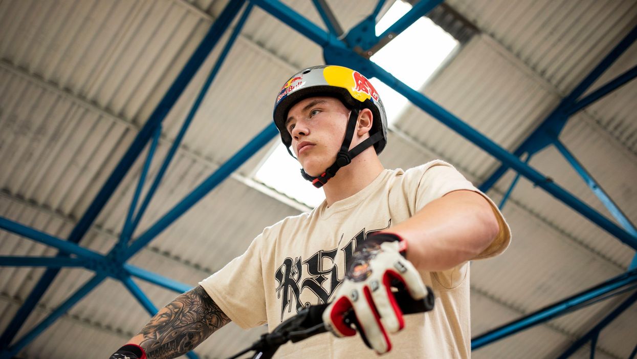 British BMX star Kieran Reilly lands the world’s first ever triple flair