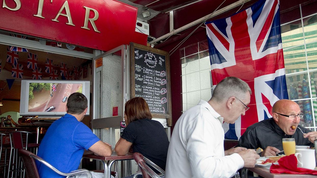 British ex-pats in Benalmadena, Spain