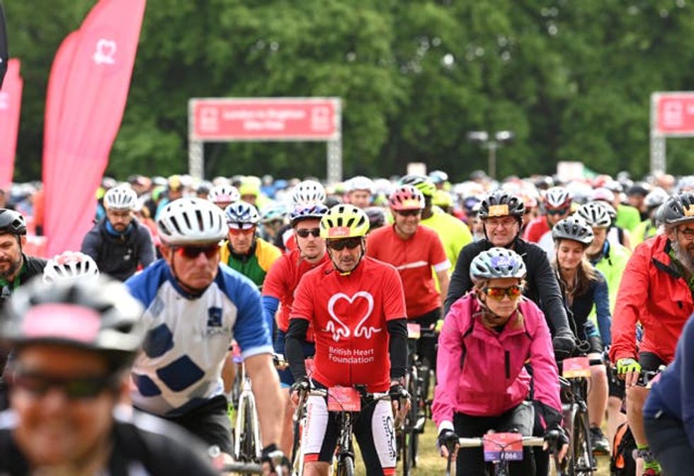 British Heart Foundation\u2019s London to Brighton Bike Ride 2022