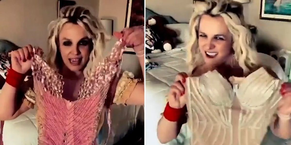 Britney Spears posts bizarre video with new accent begging fans 'not to  call cops' | indy100