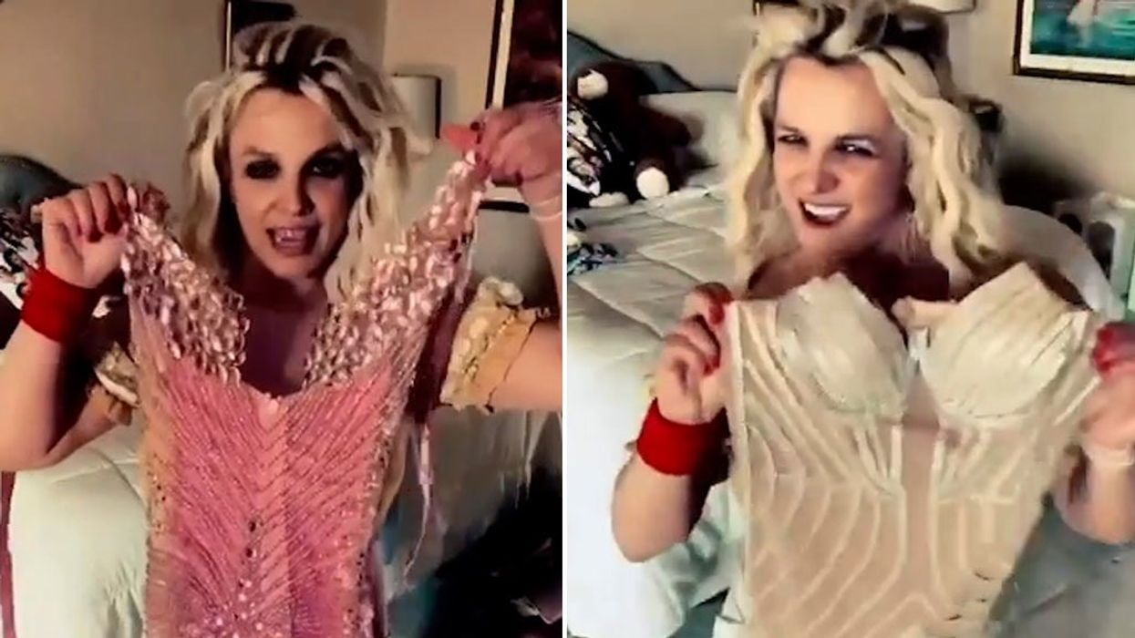 Britney Spears posts bizarre video with new accent begging fans ‘not to call cops’