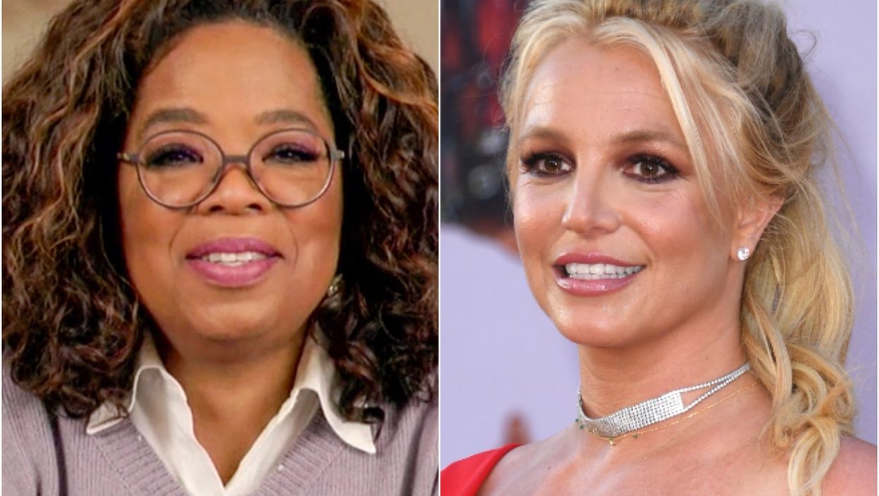 <p>Britney Spears is reportedly considering being interviewed by Oprah Winfrey</p>