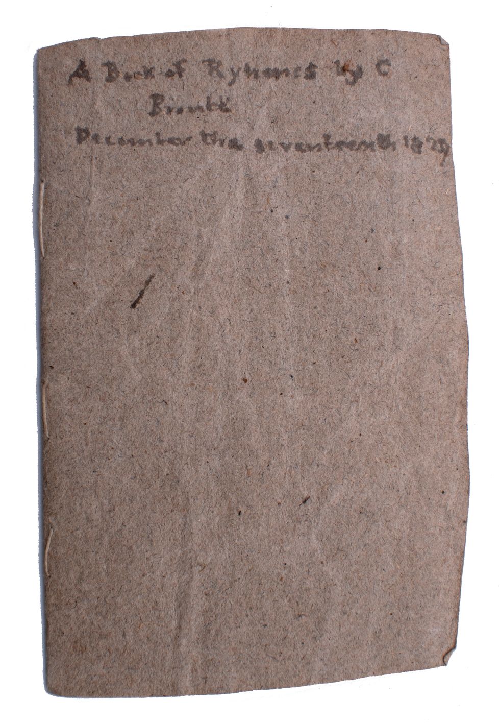 Bronte manuscript