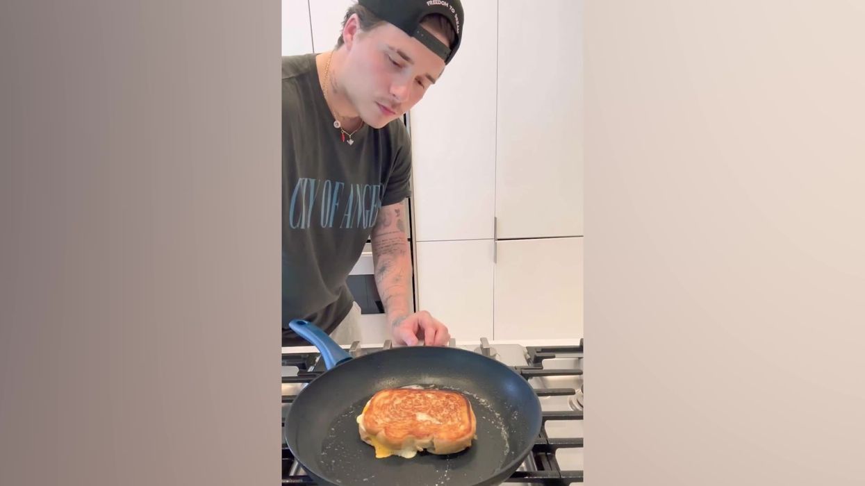 Brooklyn Beckham's new cooking video is being roasted - but not because of the food