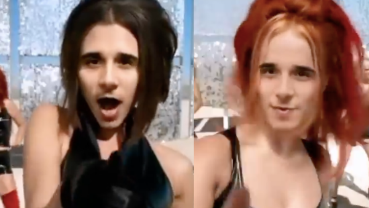 <p>Brooklyn Beckham featured in a face swap video on Instagram with his mother’s girlband The Spice Girls</p>