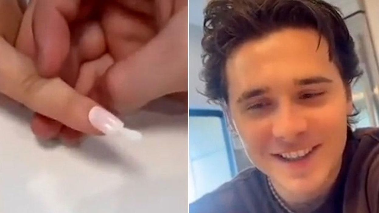 Brooklyn Beckham has another career under his belt - nail technician