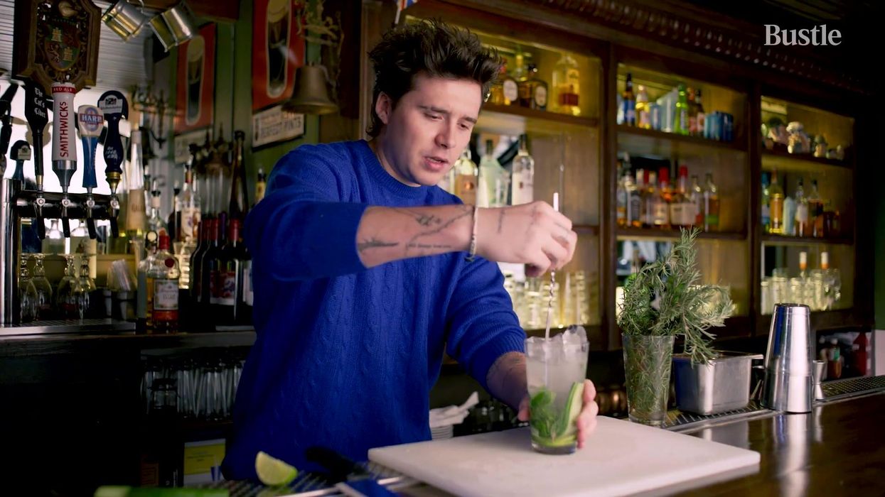 Brooklyn Beckham's new culinary video is somehow less impressive than his G+T clip