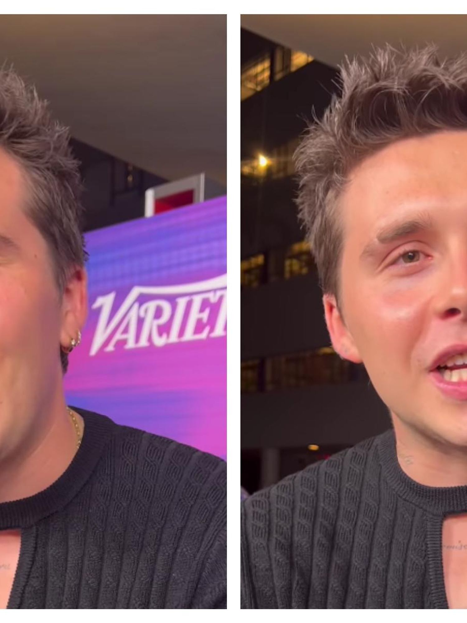 Brooklyn Beckham switches between American and Cockney accents during bizarre interview