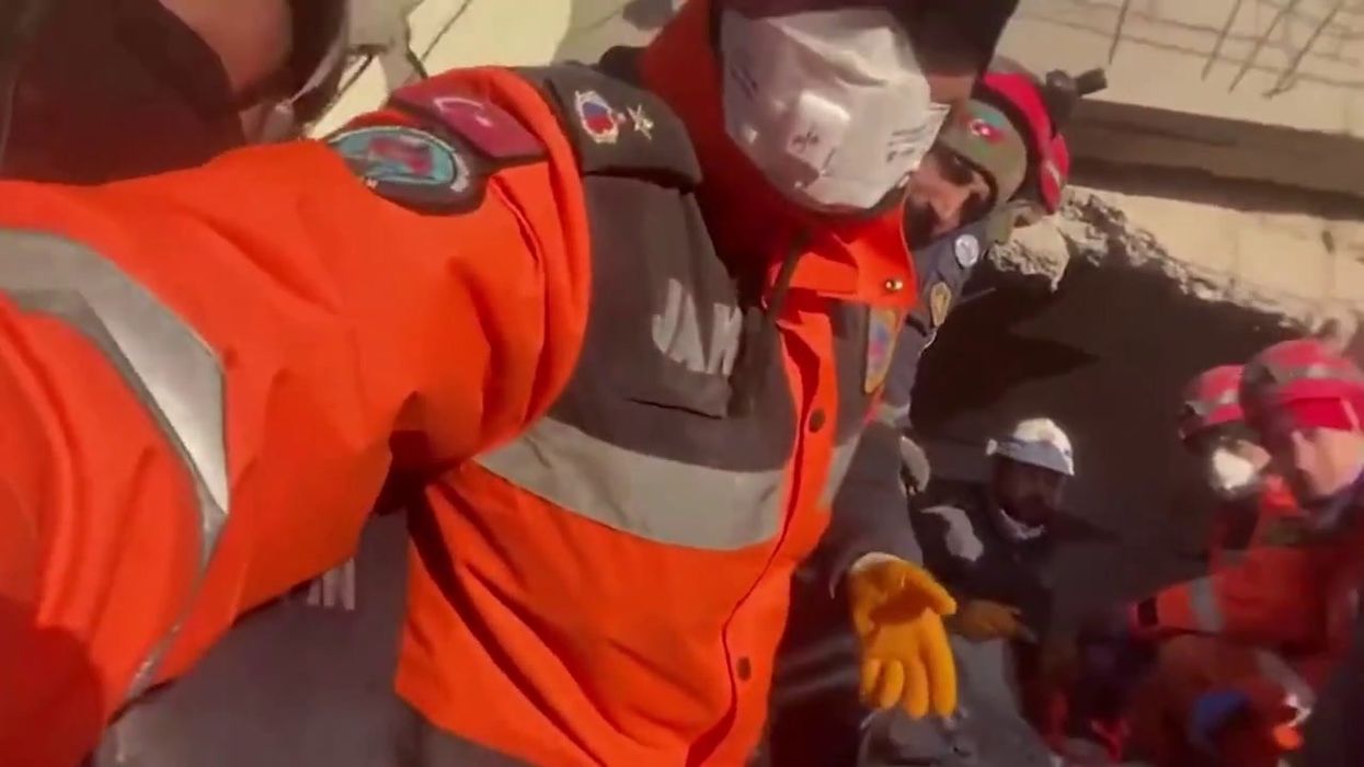 Brothers survive 198 hours under rubble in Turkey by 'drinking protein shakes'