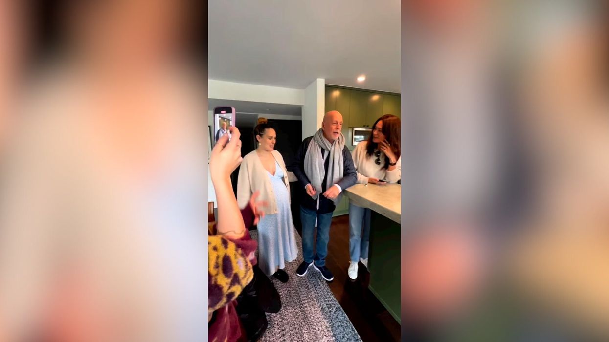 Bruce Willis speaks publicly for first time since dementia diagnosis in sweet video | indy100