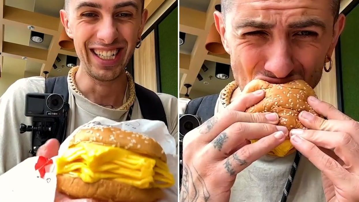 Burger King launches 'cheeseburger' with 20 slices of cheese and no burger