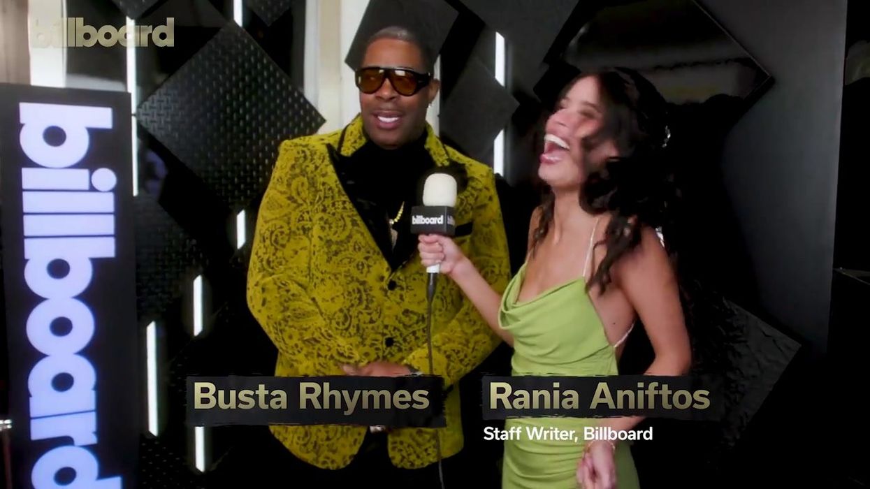 Busta Rhymes reacted furiously after woman touched his butt