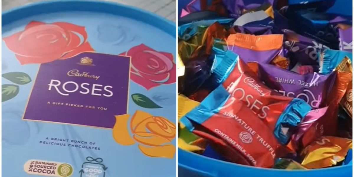 Cadbury Roses In Script Cadbury announces some boxes of Roses will not contain Orange Cremes ...