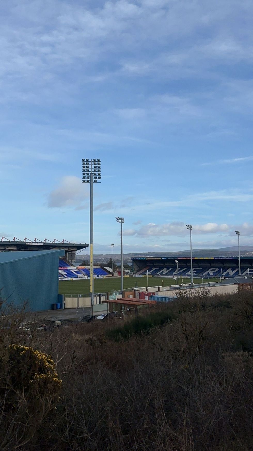 Caledonian Stadium in Inverness