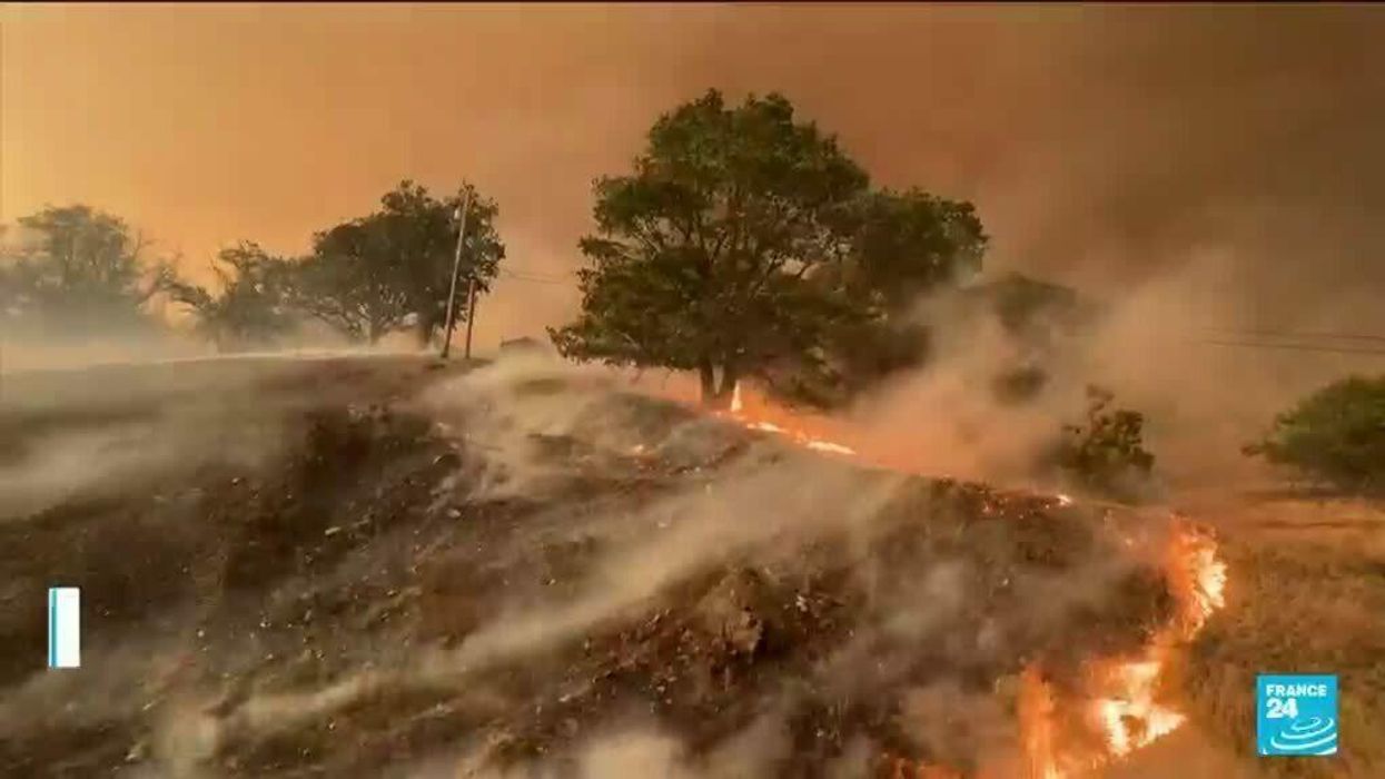 Photos from California's largest wildfire of 2022 look like something from the apocalypse