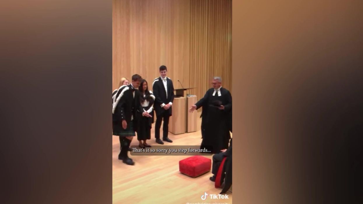 Cambridge University's graduation ceremony is like something from Harry Potter