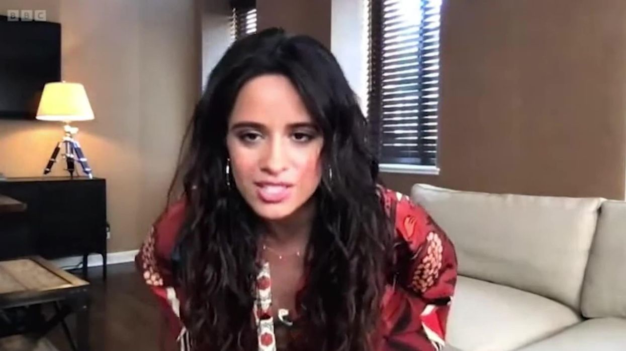 'I hope you didn’t see nipple' Camila Cabello laughs off wardrobe malfunction on The One Show
