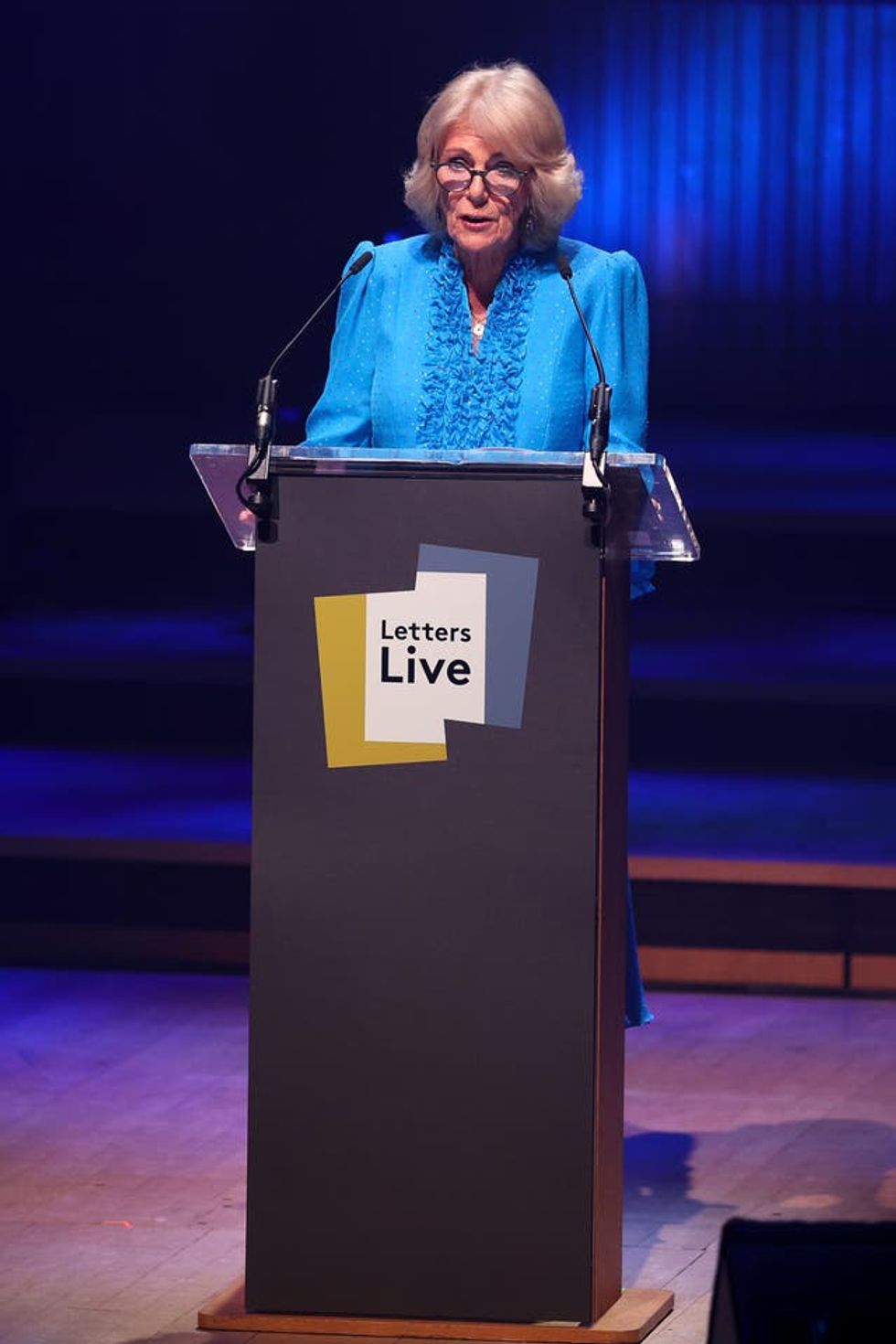 Camilla read excerpts from a letter written by the late Queen Mother