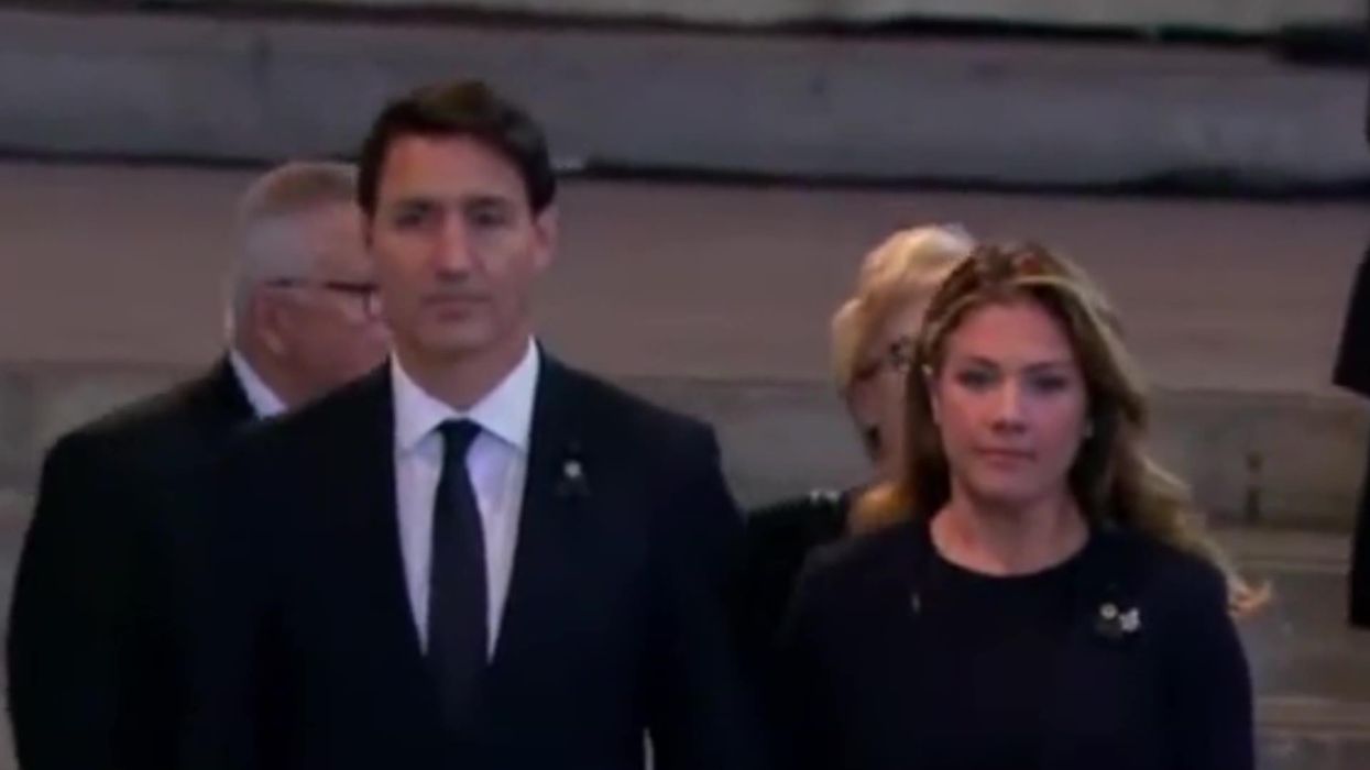 Canadian PM Justin Trudeau sings Bohemian Rhapsody by Queen during visit to London for Queen's funeral