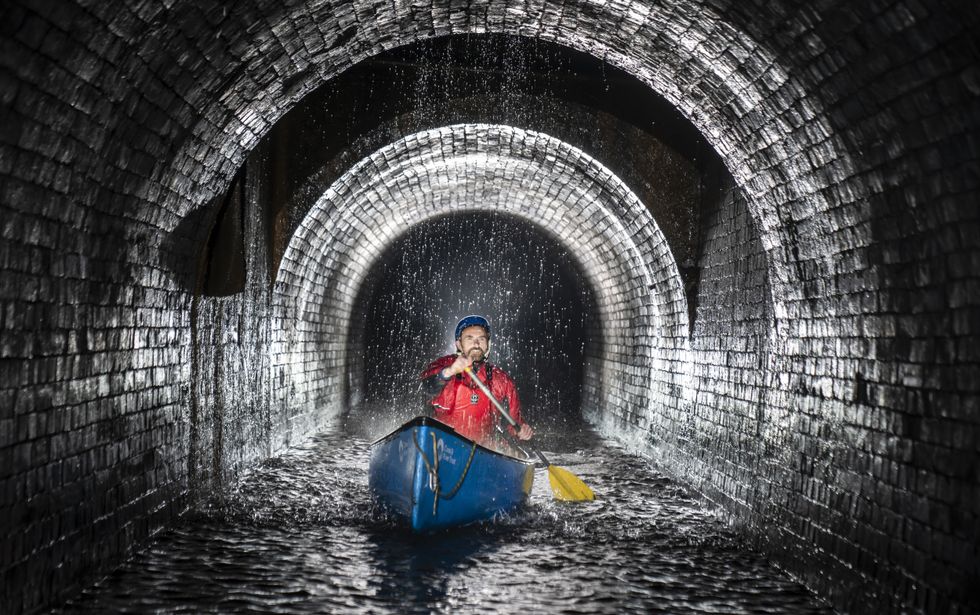Invitation to ‘paddle under Pennines’ through UK’s longest canal tunnel