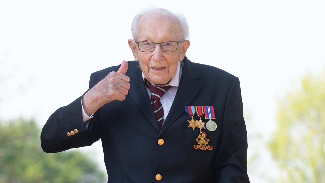 Captain Sir Tom Moore would have ‘loved’ the book One Hundred Reasons To Hope, his daughter said. (Joe Giddens/ PA)