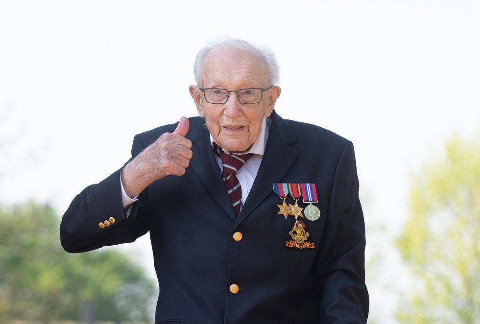 Captain Sir Tom Moore would have \u2018loved\u2019 the book One Hundred Reasons To Hope, his daughter said. (Joe Giddens/ PA)