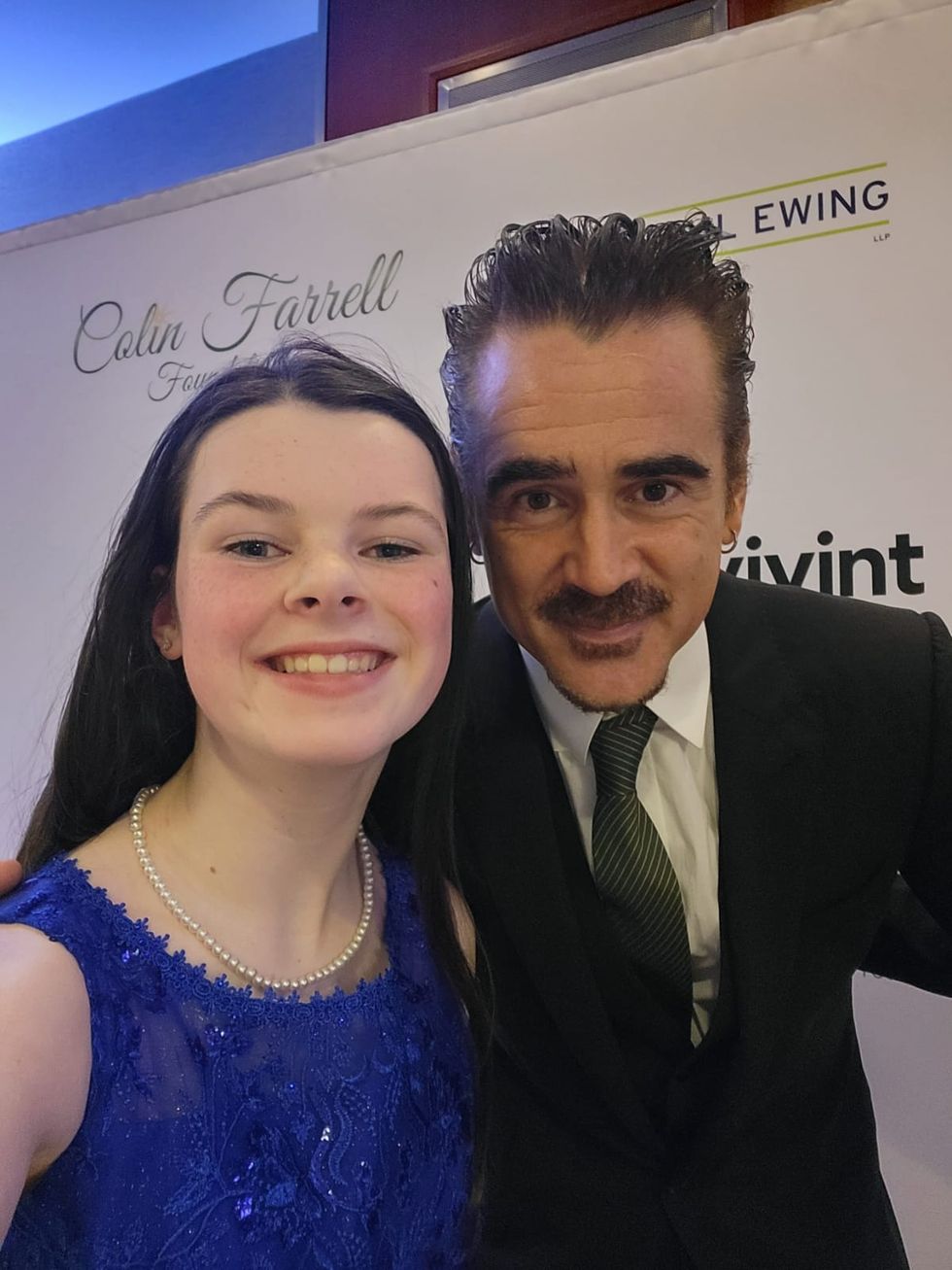 Disability rights campaigner thanks Colin Farrell for giving her voice in US