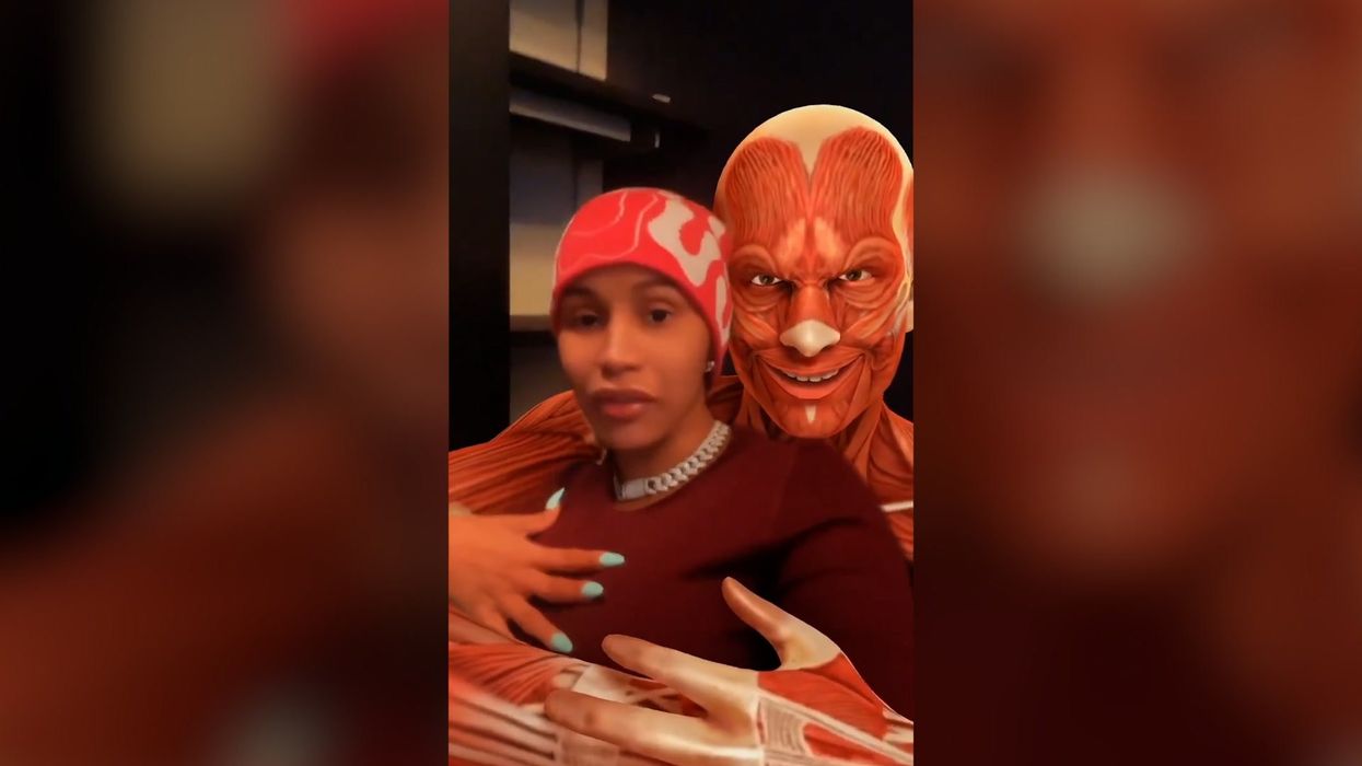 Stepson of Titanic sub billionaire says OnlyFans model is 'sweet' then calls Cardi B 'trash'