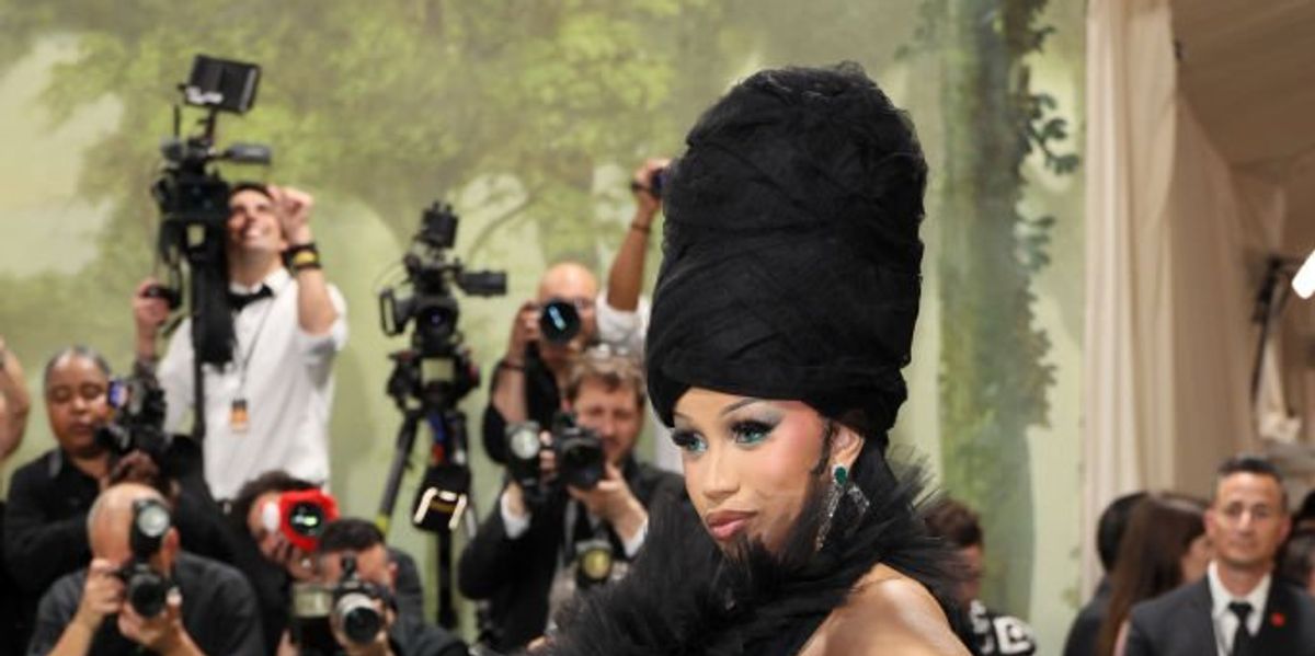 Cardi B goes viral after charging her phone on the Met Gala red carpet ...
