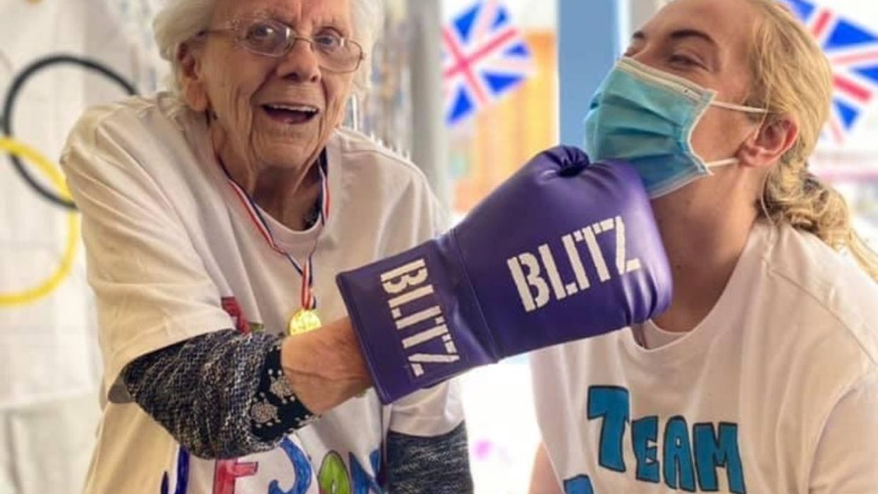 Care home Olympics