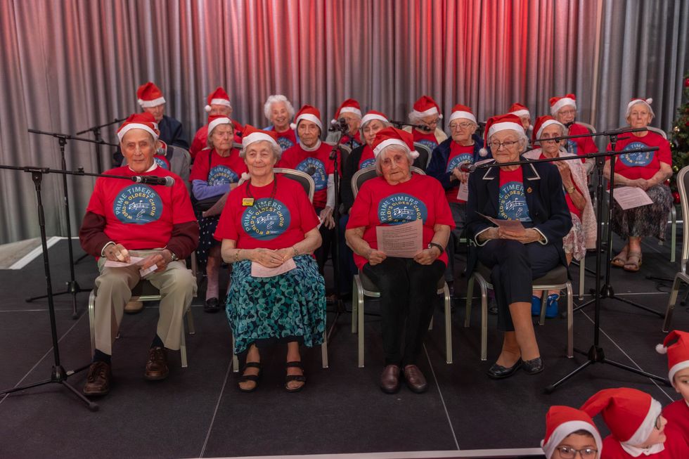 Care home residents break record for world’s oldest choir with average age of 94