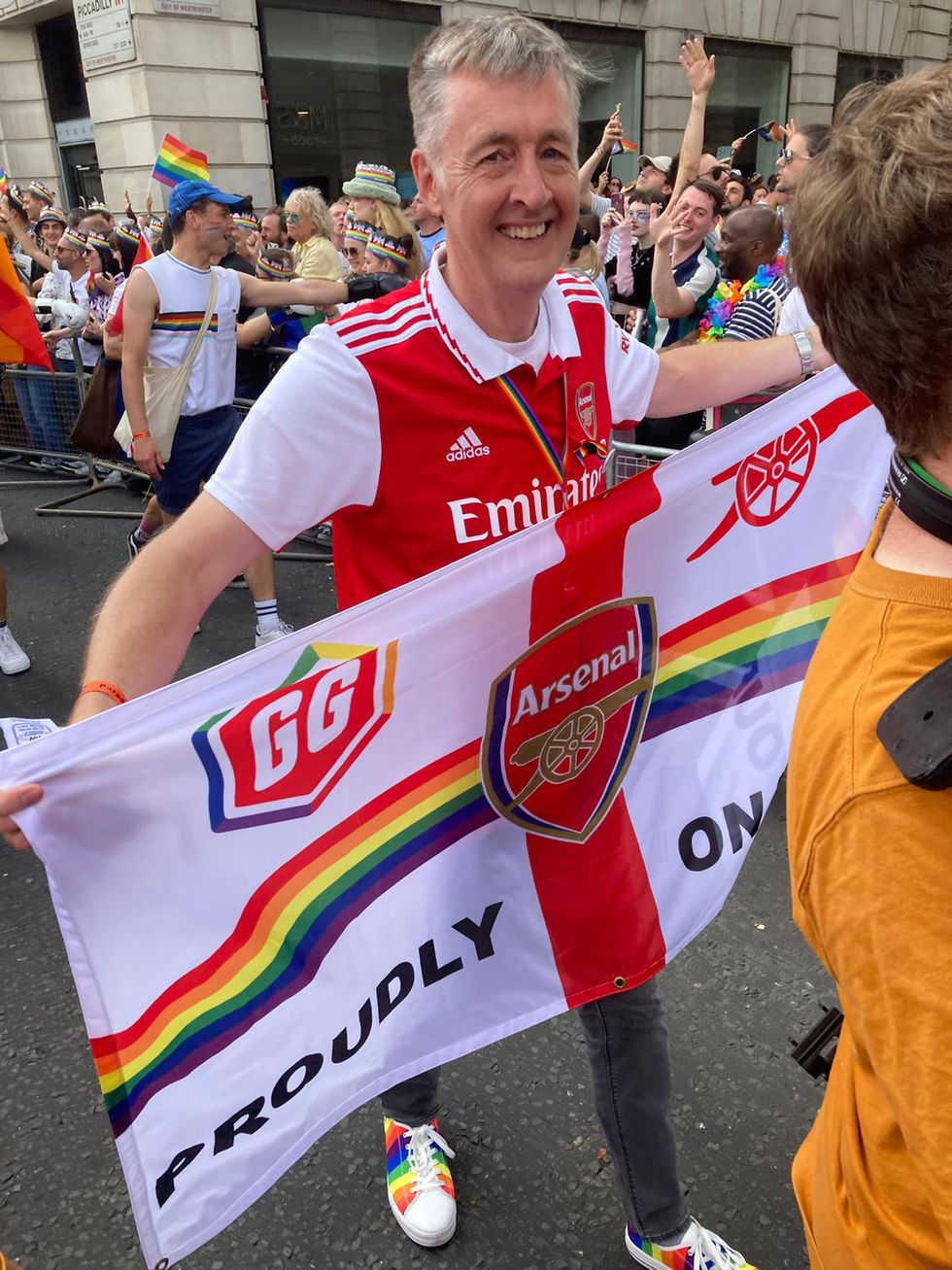 It’s Pride every day at our football club, says co-chair of Arsenal LGBT+ group