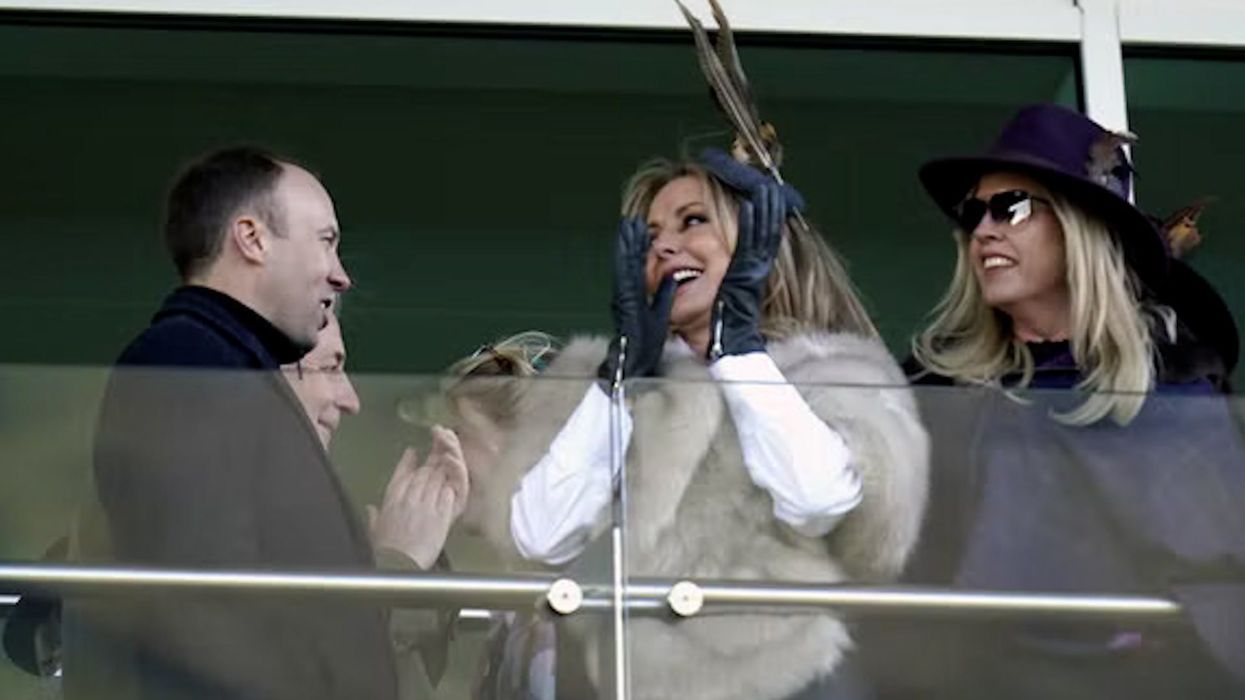 Carol Vorderman fumes at media saying she 'cosied up' to Hancock at Cheltenham