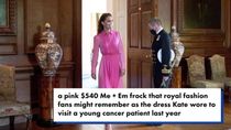 gold pink dress The Golden Hour Evening Gown Dress - Rose Gold, 4 | Hazel and Olive
