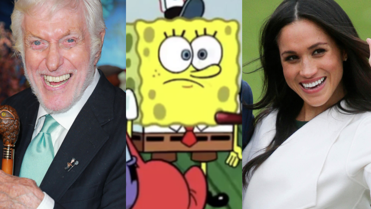 <p>Cash from Dick Van Dyke, the Spongebob episode that wasn’t and Meghan... for president? </p>